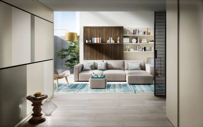 Swing wall bed London showroom