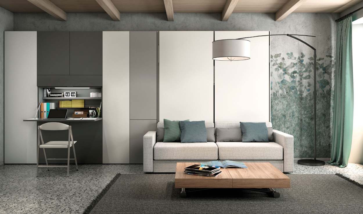 Twin murphy beds and twin sofa beds