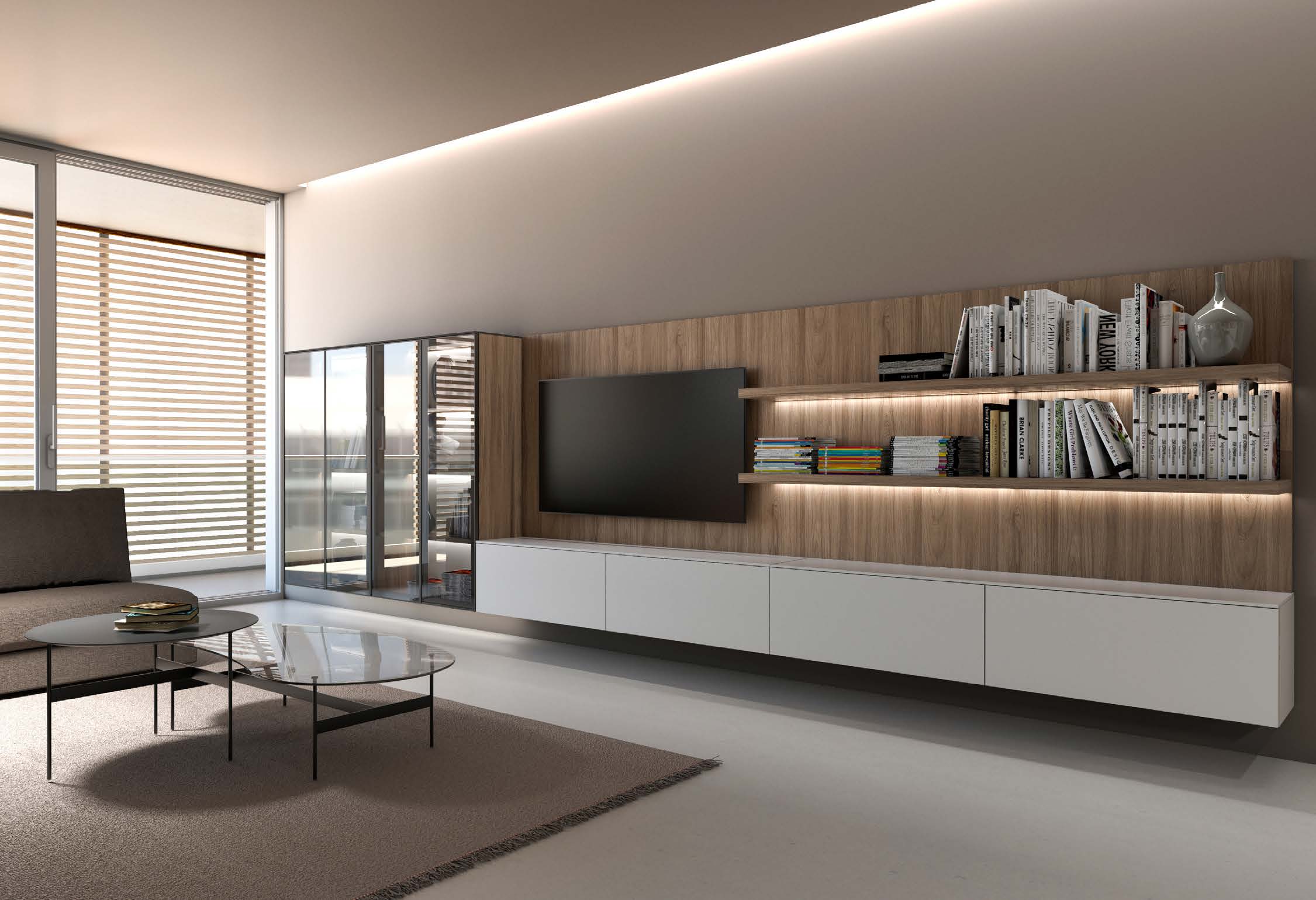 Shelving for wall beds,  - Bonbon Compact Living