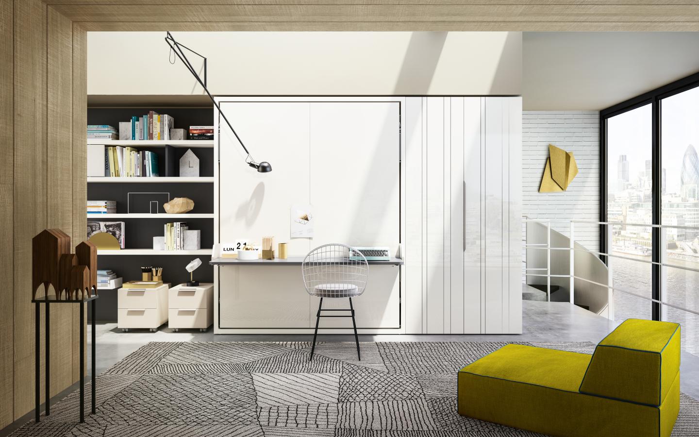 Penelope 2 Board, Wall bed - Bonbon Compact Living