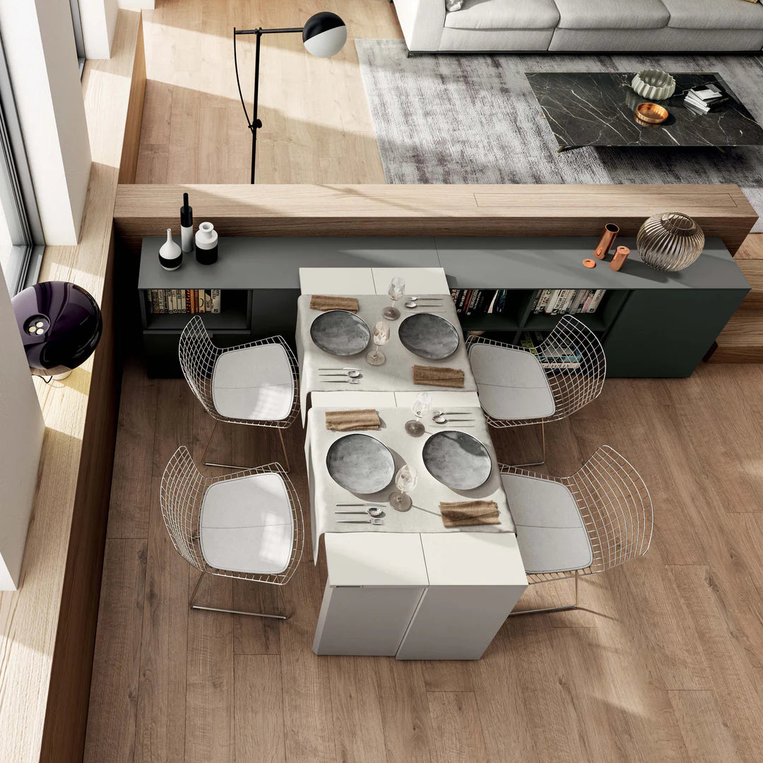 Giro Console Table, Transformable table - Bonbon Compact Living
