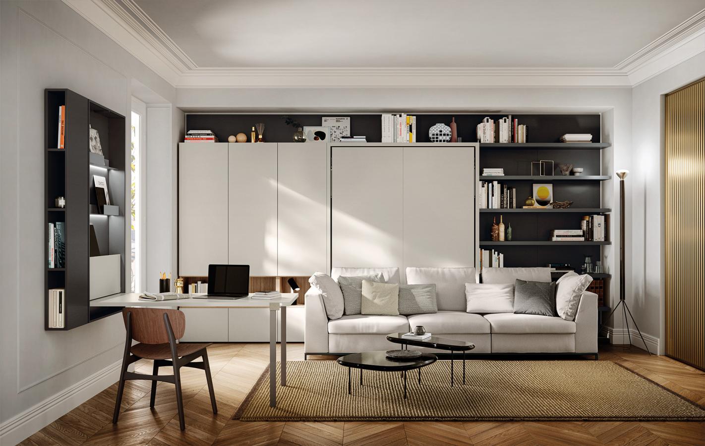 Wally office fold down table