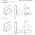 Kali Duo Sofa, Wall bed - Bonbon Compact Living