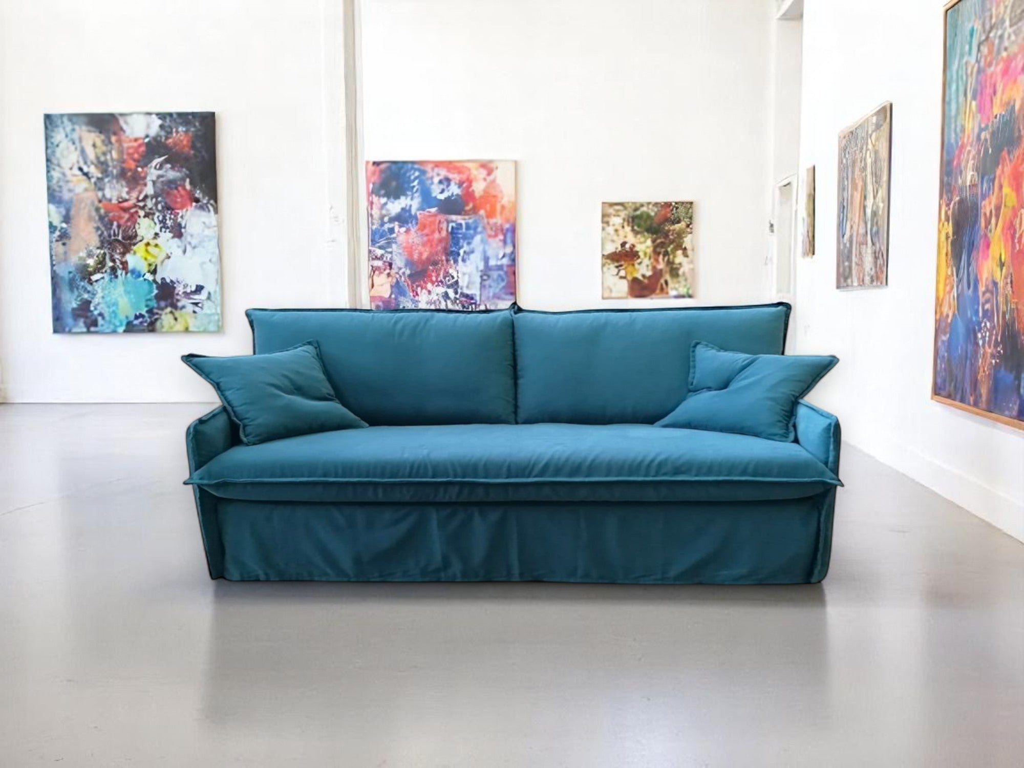 Shabby Chic Lux Sofa bed, Sofa or sofa bed - Bonbon Compact Living