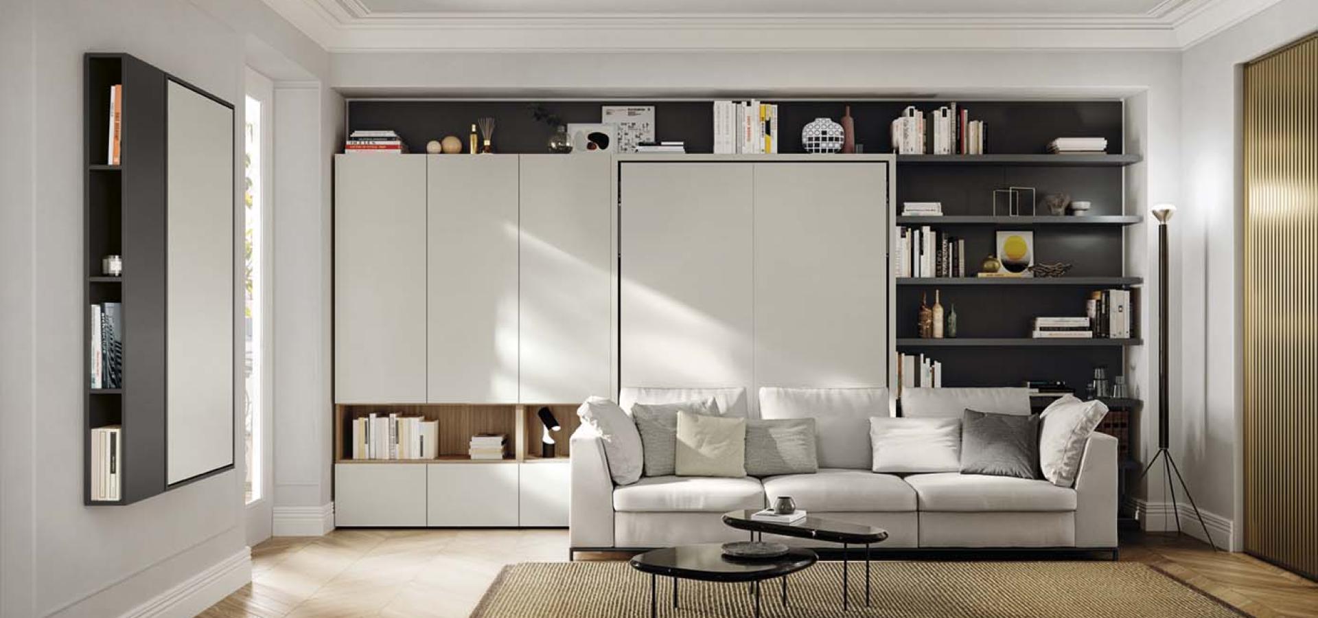 Shelving for wall beds,  - Bonbon Compact Living