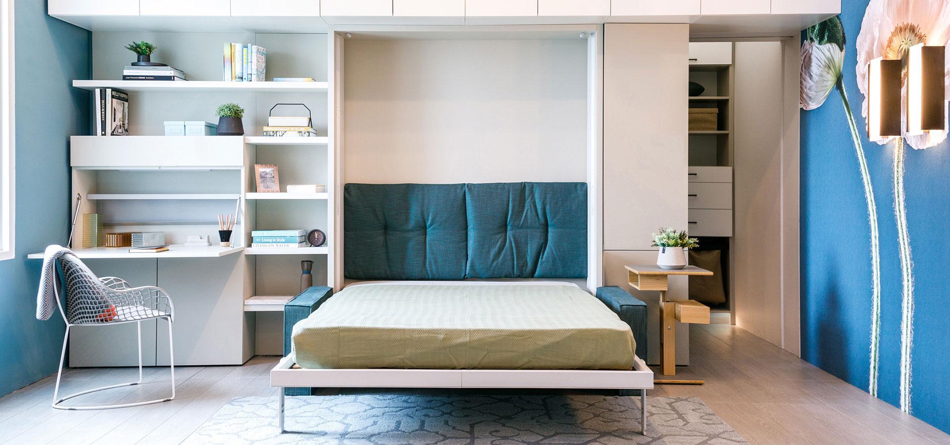 Shelving for wall beds,  - Bonbon Compact Living