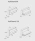Kali 90/120 Board, Wall bed - Bonbon Compact Living
