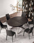 BIG round, Extendable dining table - Bonbon Compact Living